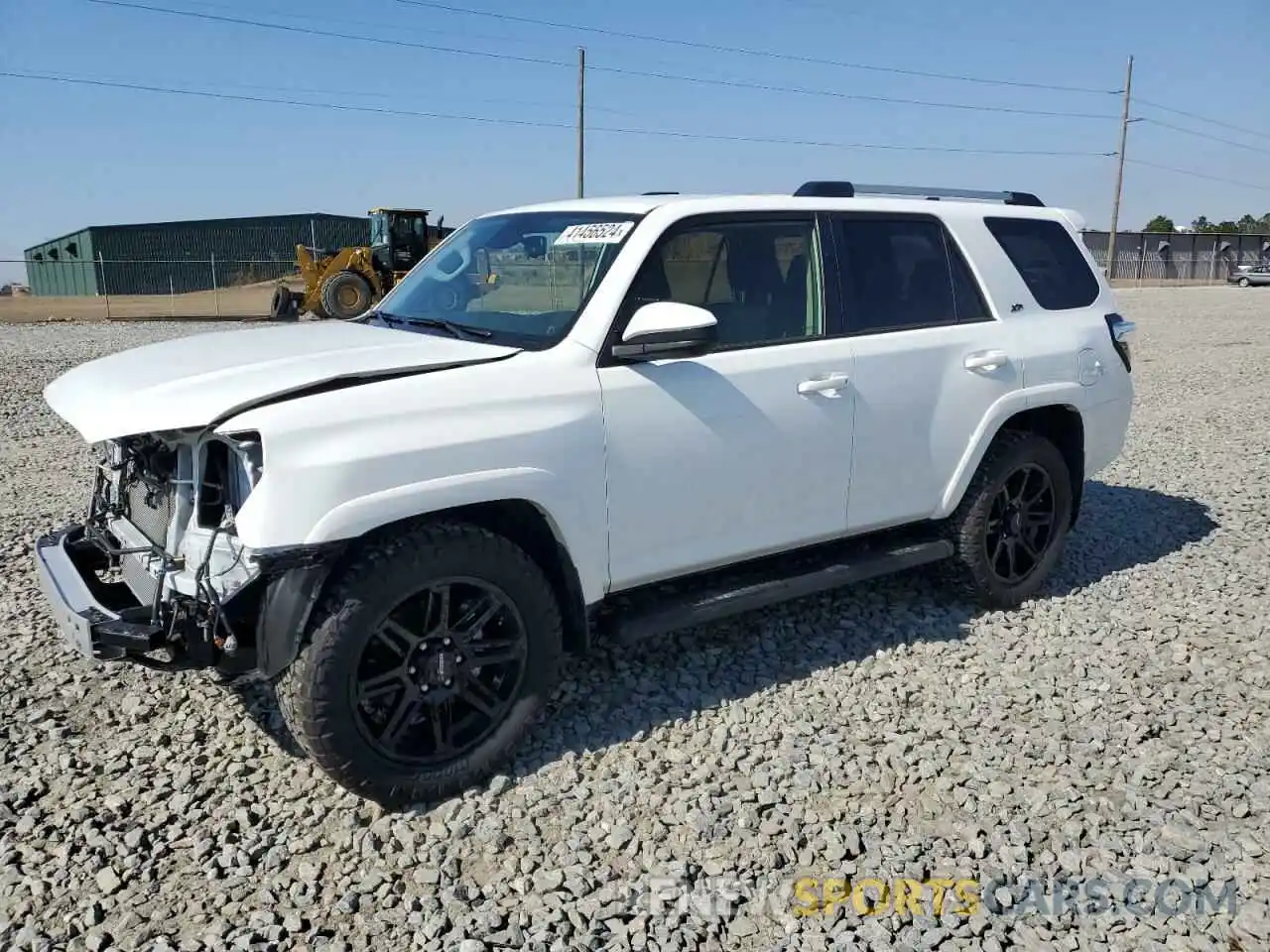 1 Photograph of a damaged car JTEEU5JR1P5287779 TOYOTA 4RUNNER 2023