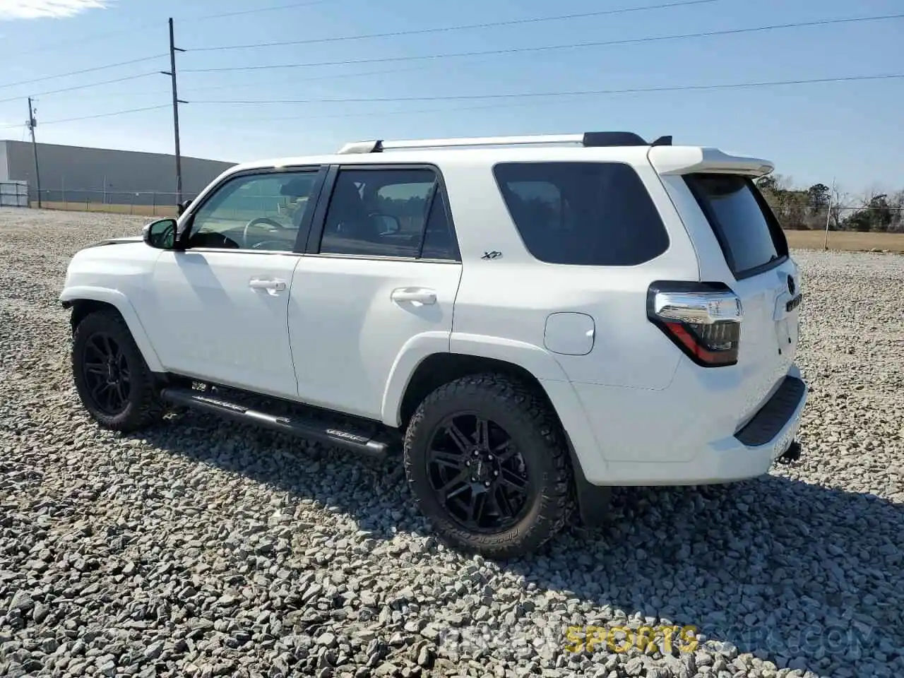 2 Photograph of a damaged car JTEEU5JR1P5287779 TOYOTA 4RUNNER 2023