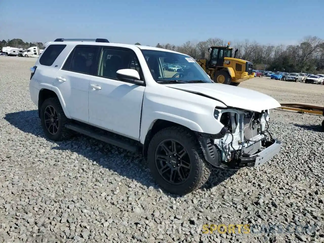 4 Фотография поврежденного автомобиля JTEEU5JR1P5287779 TOYOTA 4RUNNER 2023