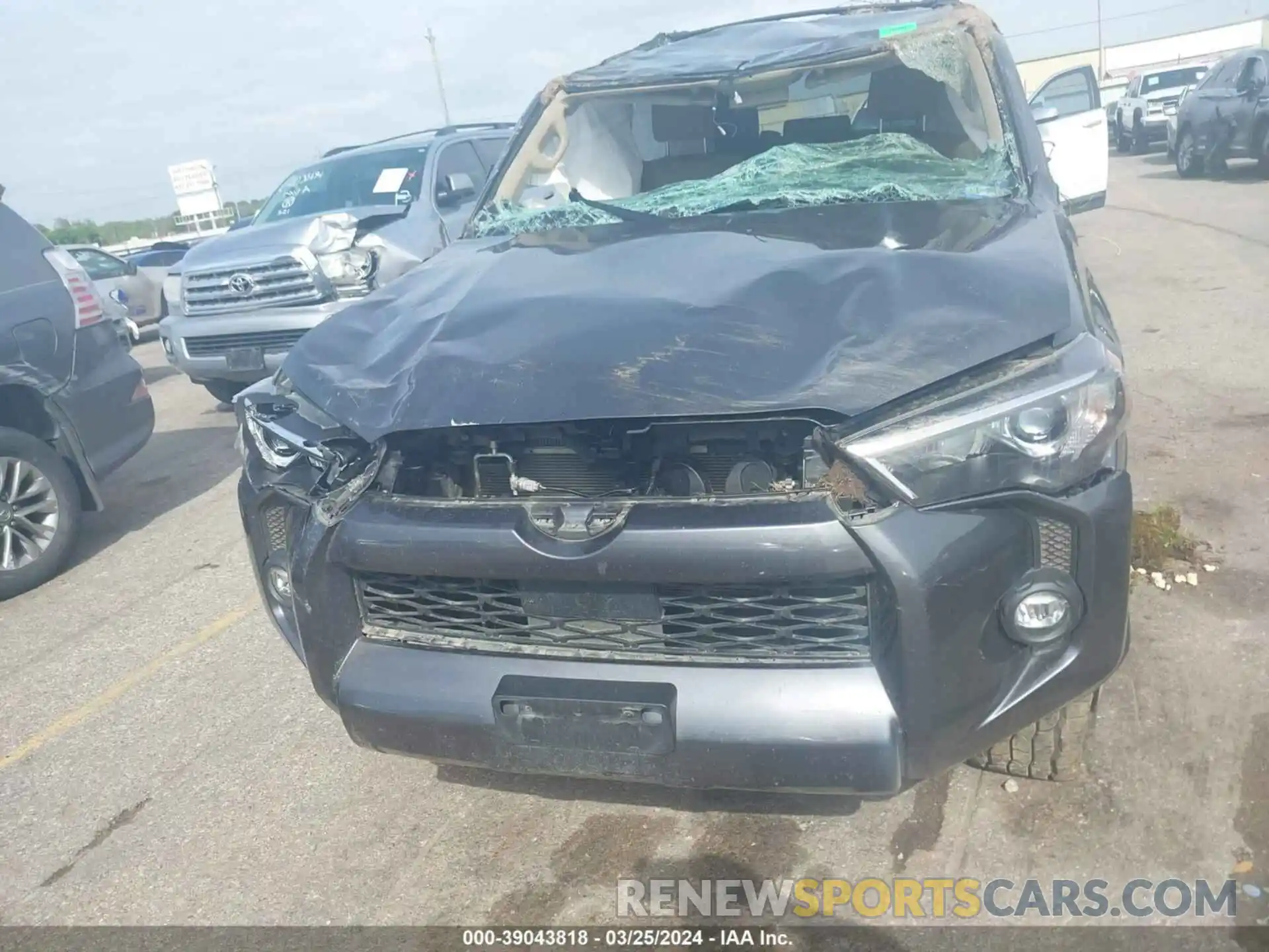 11 Photograph of a damaged car JTEEU5JRXP5284315 TOYOTA 4RUNNER 2023