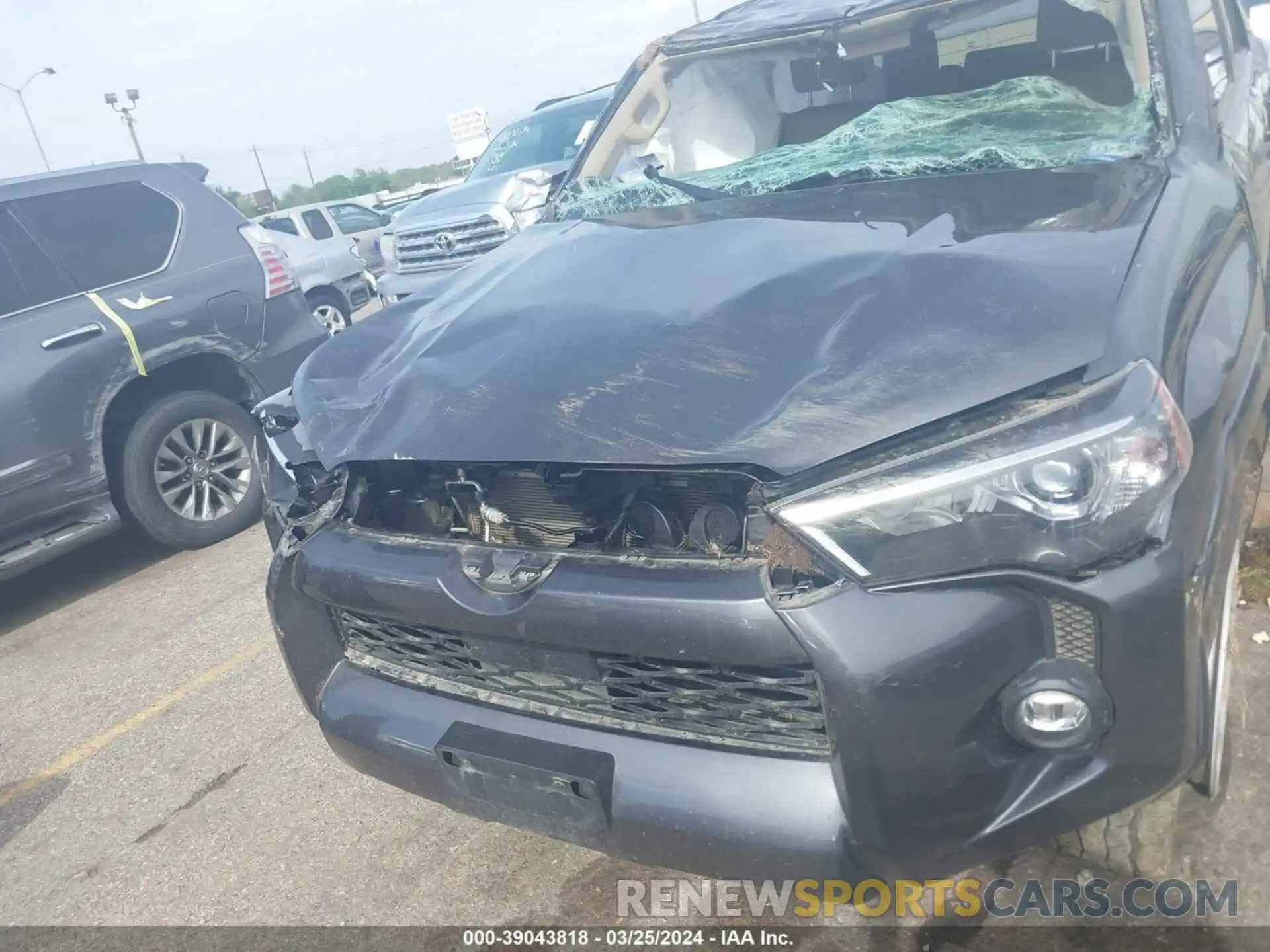 6 Photograph of a damaged car JTEEU5JRXP5284315 TOYOTA 4RUNNER 2023