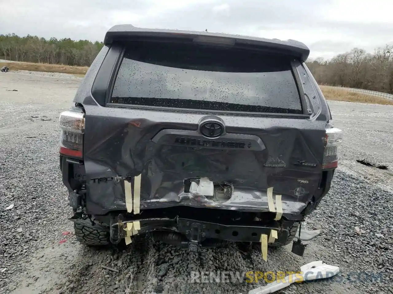 6 Photograph of a damaged car JTEFU5JR1P5284403 TOYOTA 4RUNNER 2023