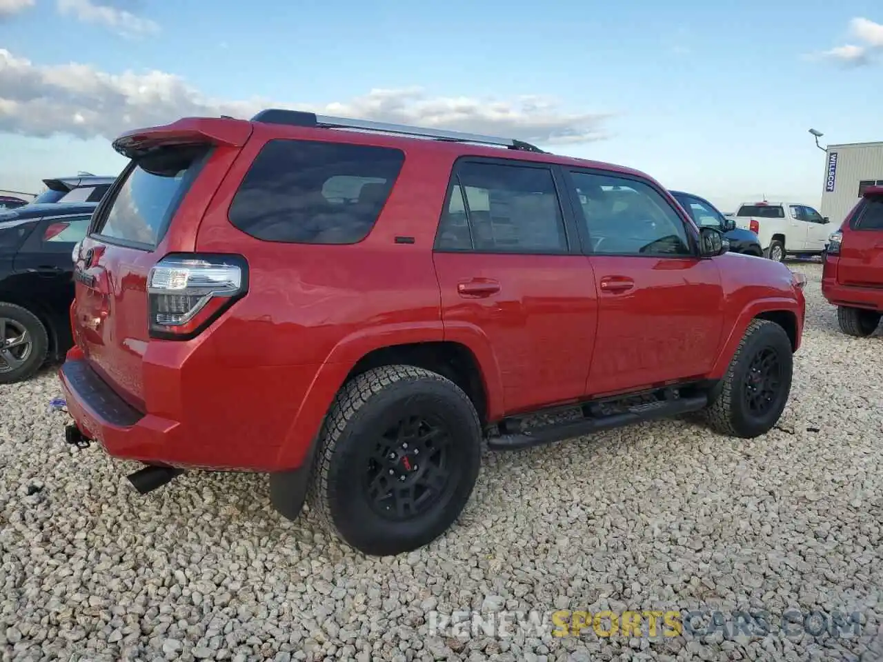 3 Фотография поврежденного автомобиля JTEFU5JR5P5300375 TOYOTA 4RUNNER 2023