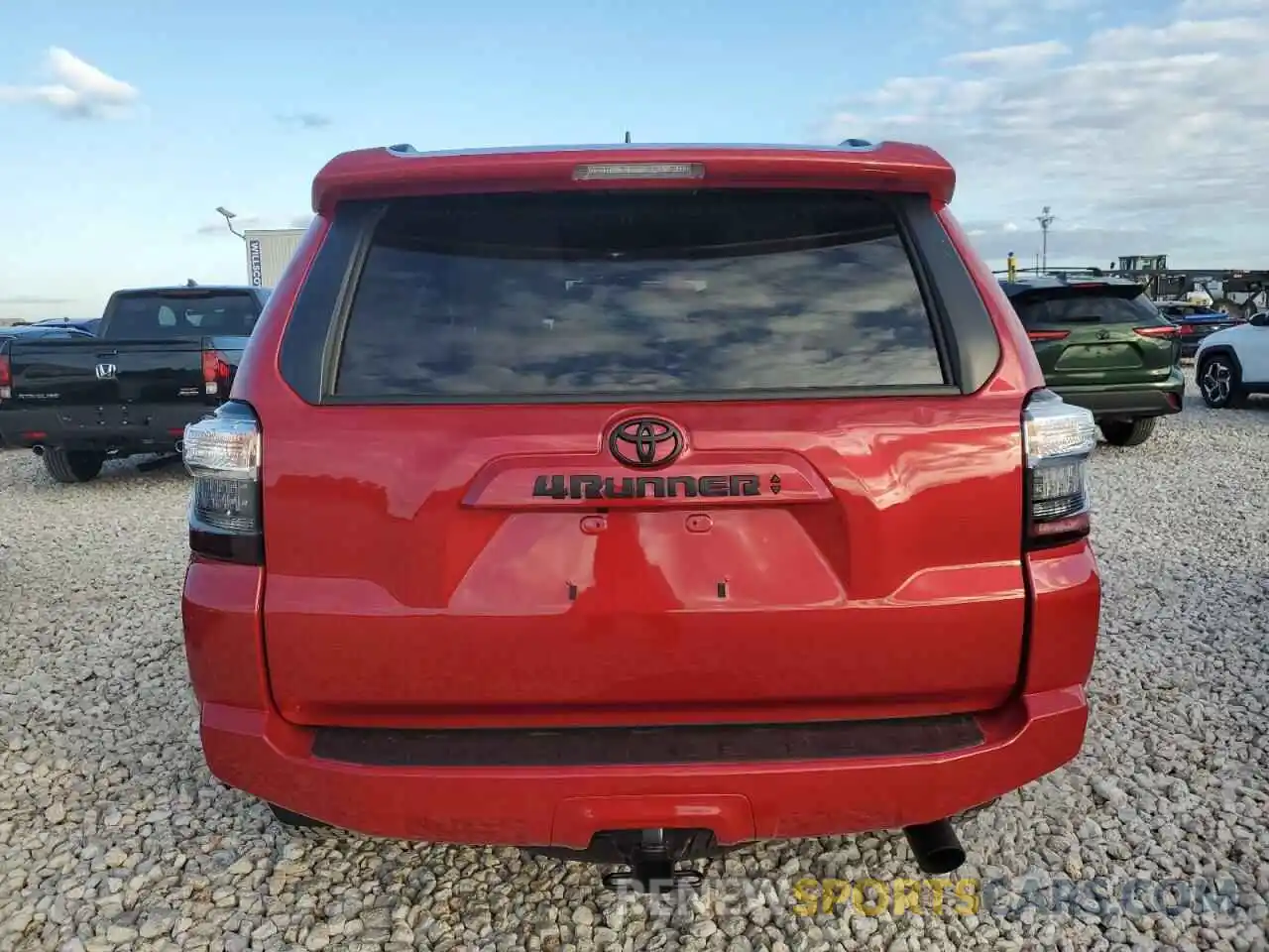 6 Photograph of a damaged car JTEFU5JR5P5300375 TOYOTA 4RUNNER 2023