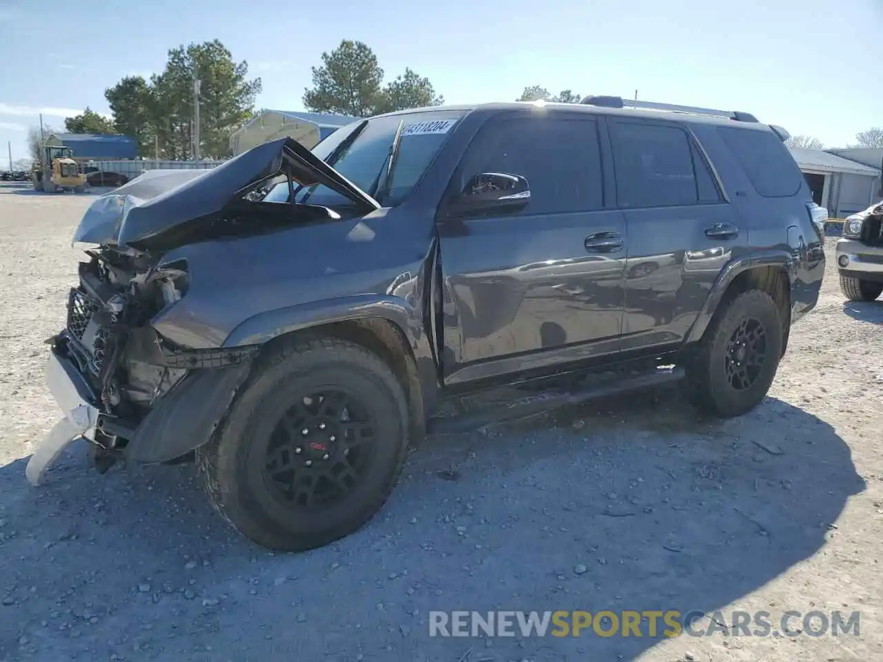 1 Photograph of a damaged car JTEFU5JR7P5295731 TOYOTA 4RUNNER 2023