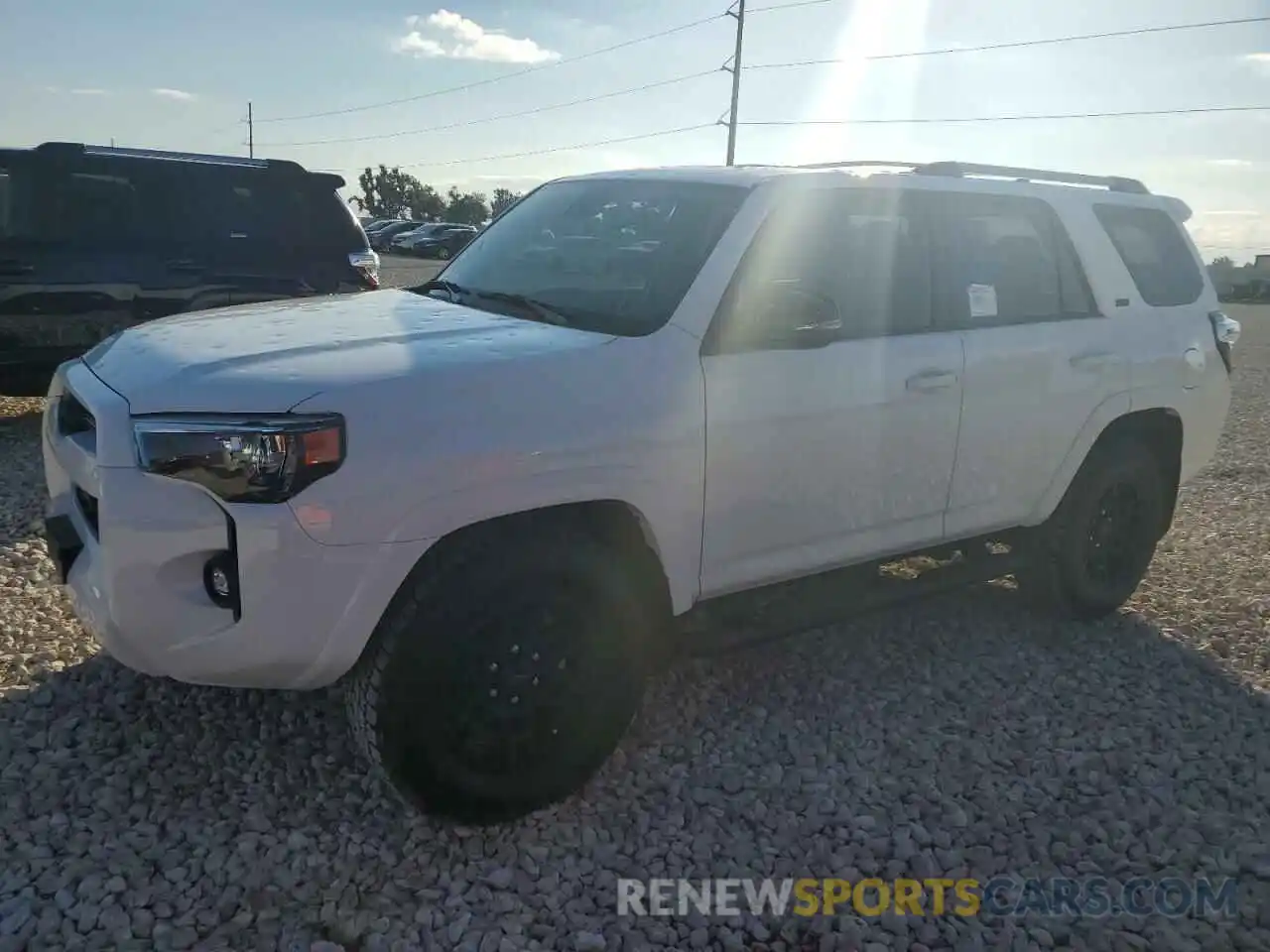 1 Photograph of a damaged car JTEFU5JR8P5298380 TOYOTA 4RUNNER 2023