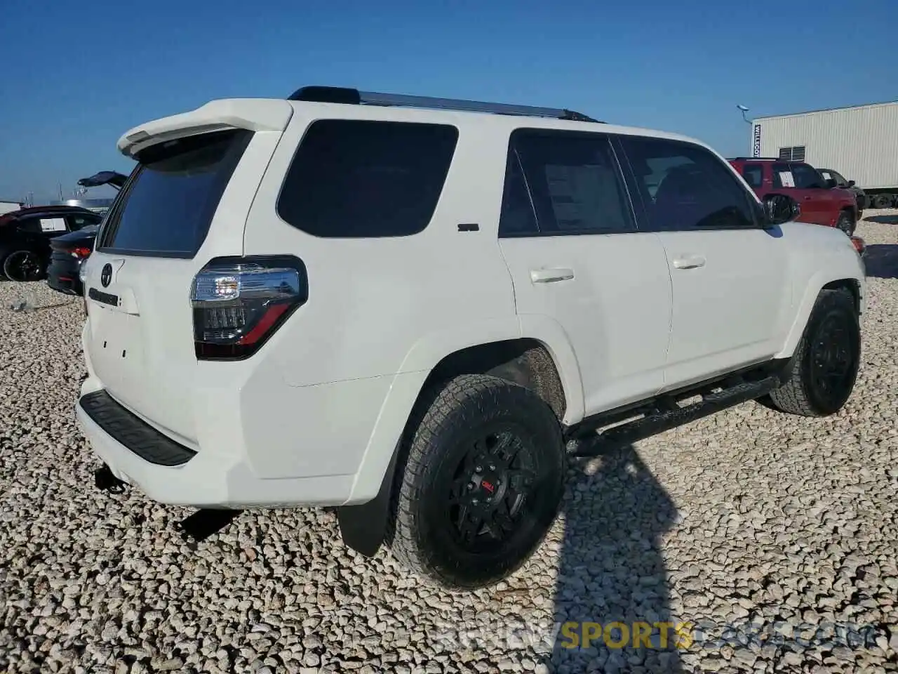 3 Photograph of a damaged car JTEFU5JR8P5298380 TOYOTA 4RUNNER 2023