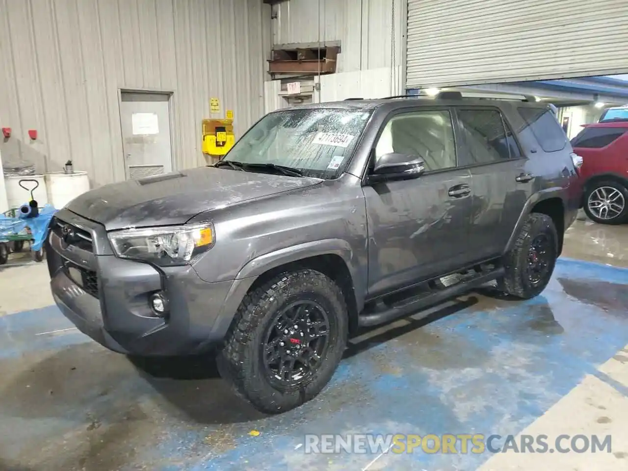 1 Photograph of a damaged car JTEFU5JRXP5297523 TOYOTA 4RUNNER 2023