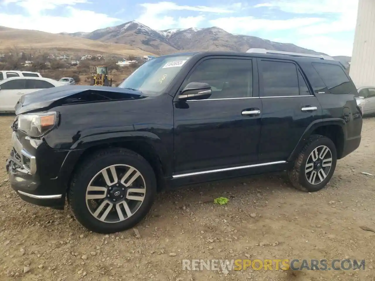 1 Photograph of a damaged car JTEKU5JR1P6115152 TOYOTA 4RUNNER 2023