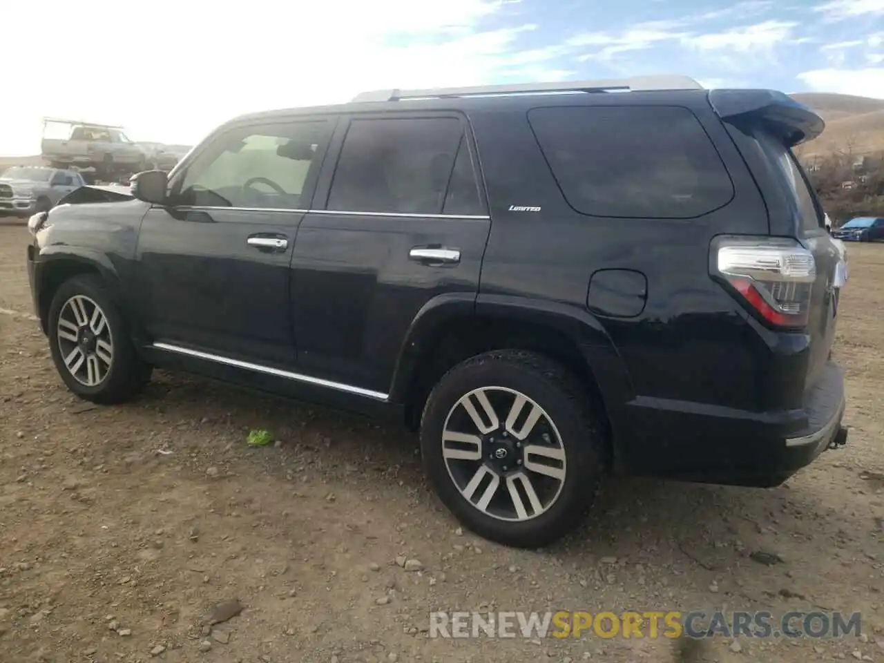 2 Photograph of a damaged car JTEKU5JR1P6115152 TOYOTA 4RUNNER 2023