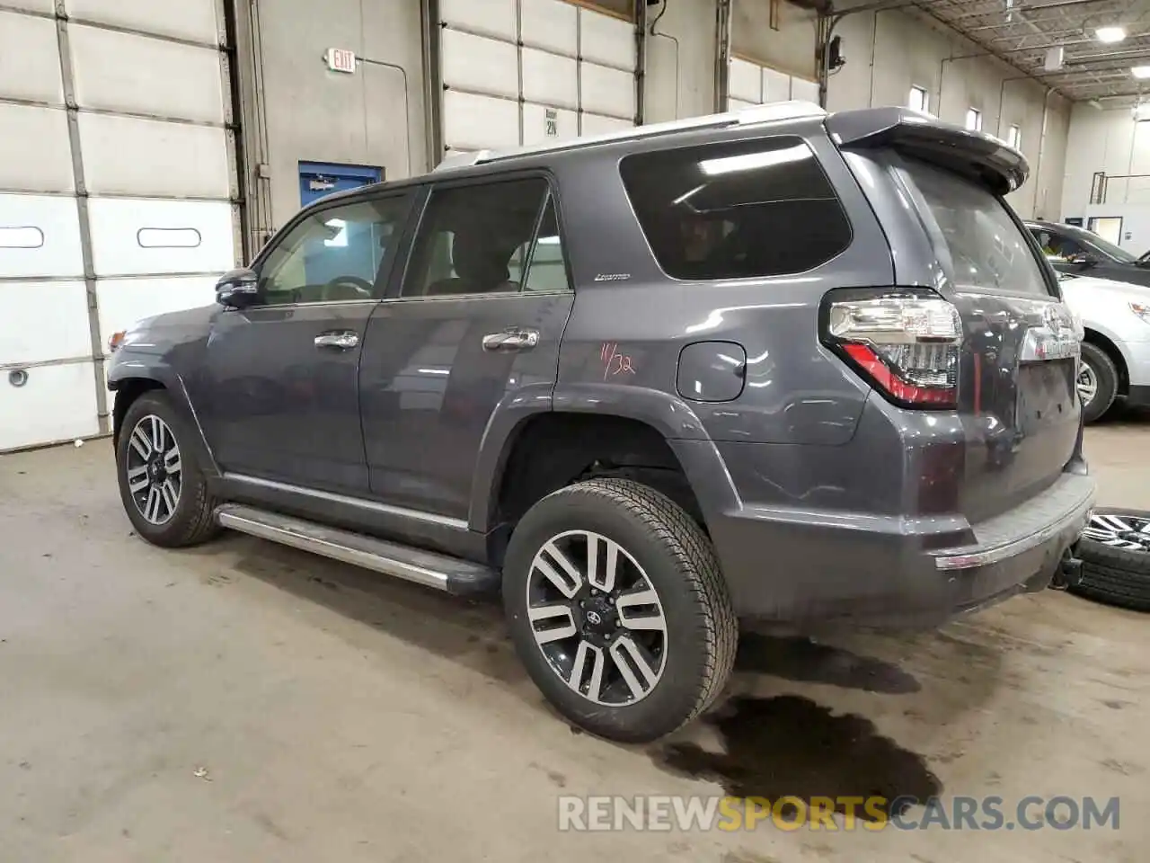 2 Photograph of a damaged car JTEKU5JR1P6193947 TOYOTA 4RUNNER 2023