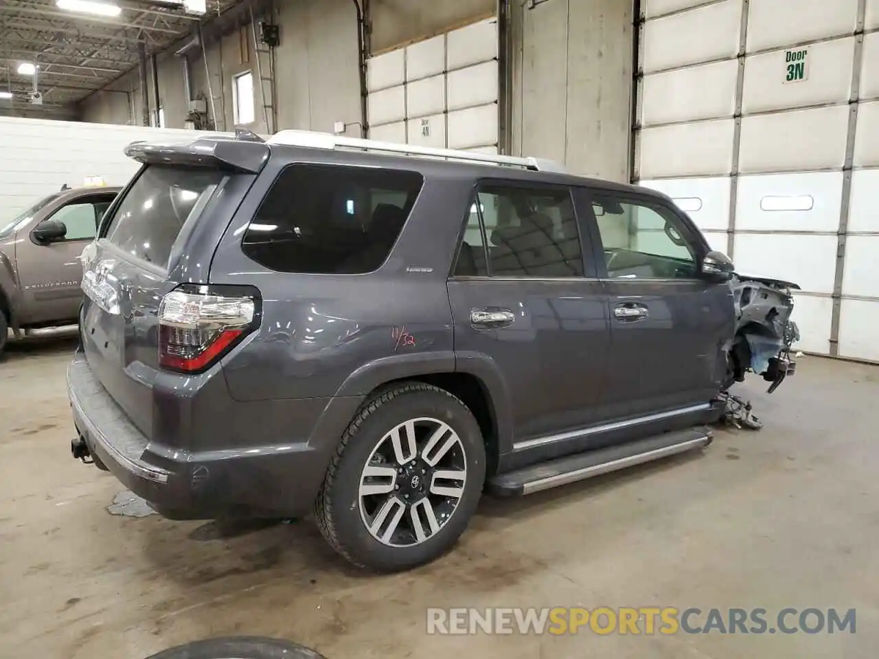 3 Photograph of a damaged car JTEKU5JR1P6193947 TOYOTA 4RUNNER 2023