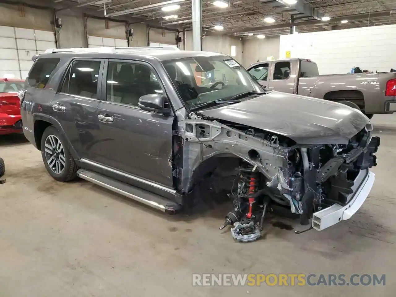 4 Photograph of a damaged car JTEKU5JR1P6193947 TOYOTA 4RUNNER 2023