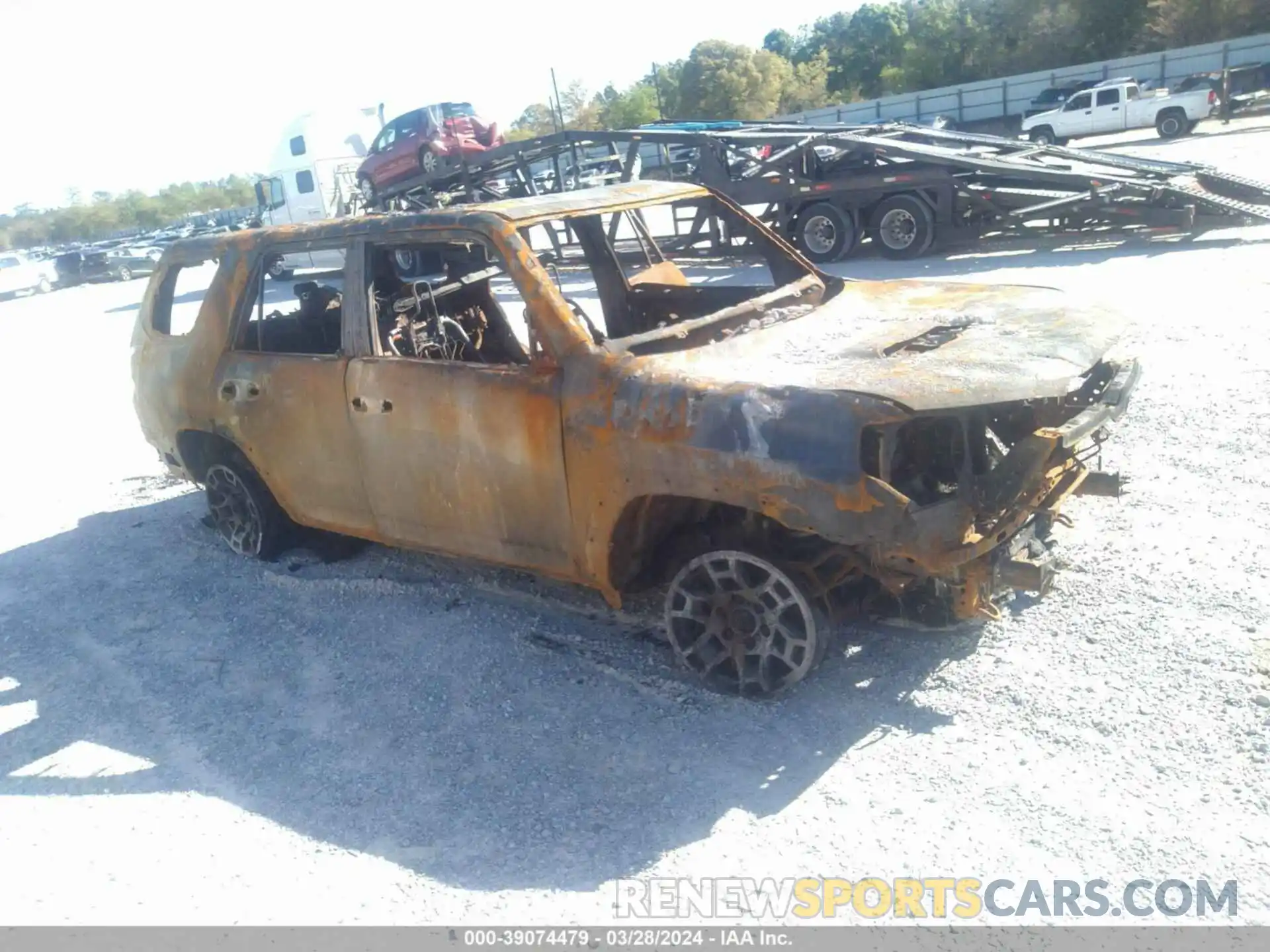 1 Photograph of a damaged car JTELU5JRXP6146078 TOYOTA 4RUNNER 2023