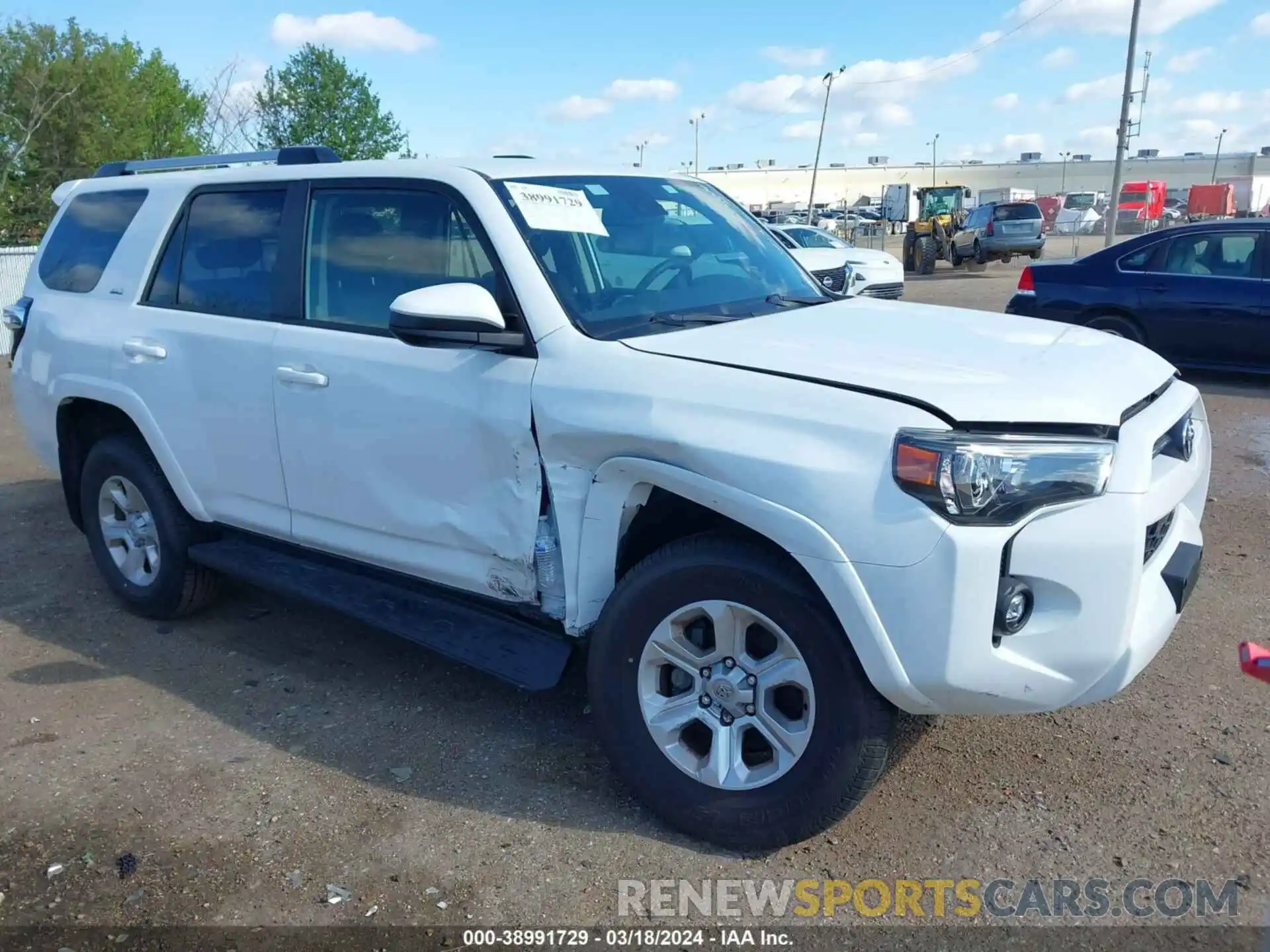 1 Photograph of a damaged car JTEMU5JR7P6139545 TOYOTA 4RUNNER 2023