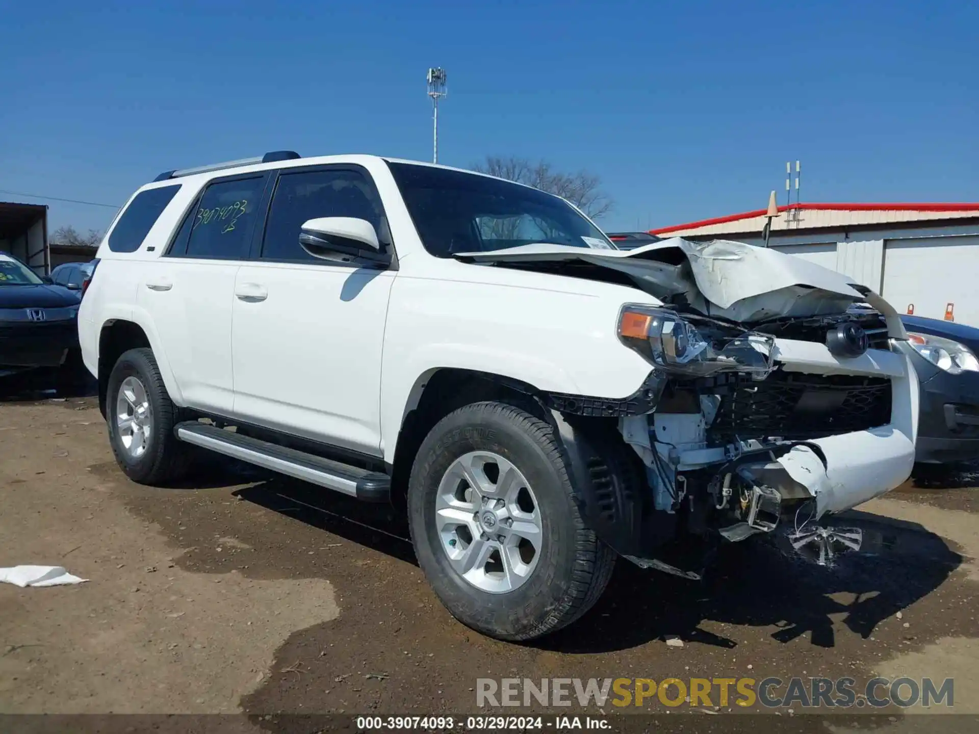 1 Photograph of a damaged car JTENU5JR0P6117049 TOYOTA 4RUNNER 2023