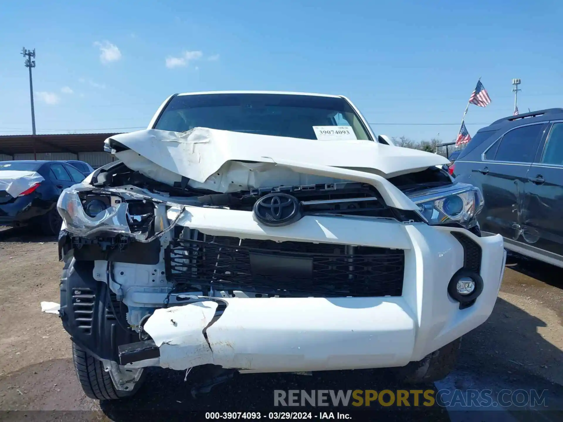 12 Photograph of a damaged car JTENU5JR0P6117049 TOYOTA 4RUNNER 2023