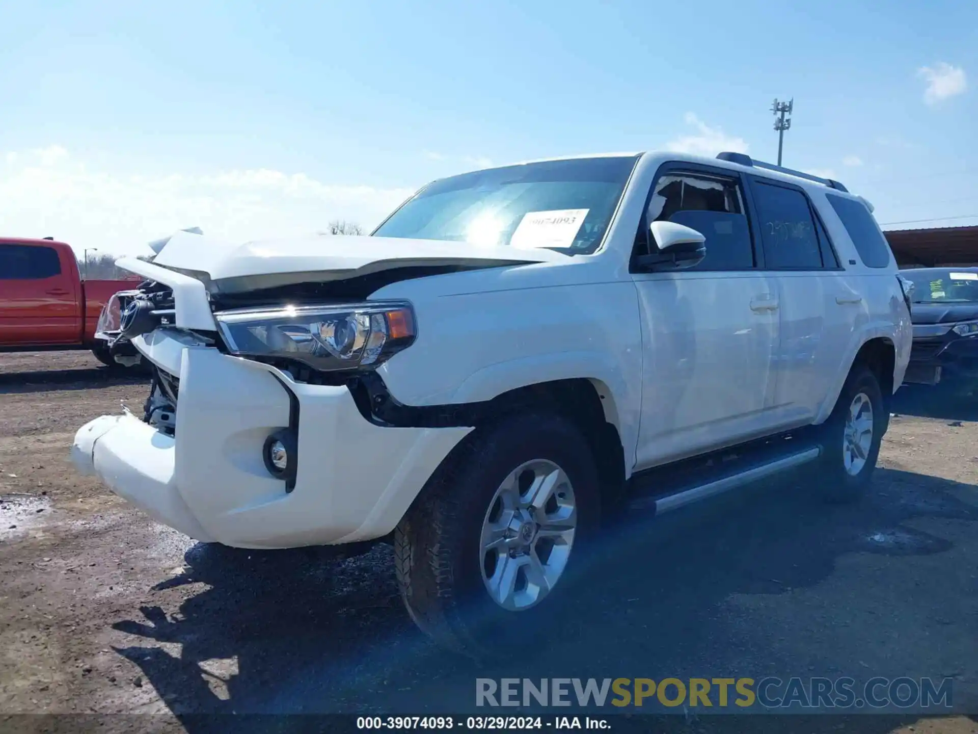 2 Photograph of a damaged car JTENU5JR0P6117049 TOYOTA 4RUNNER 2023