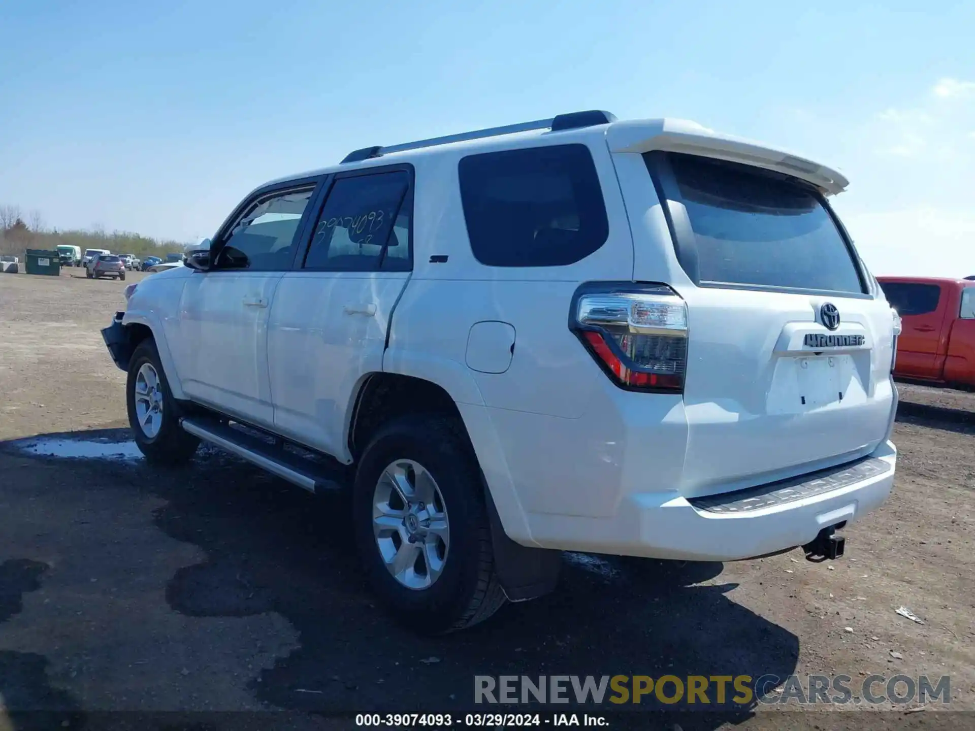 3 Photograph of a damaged car JTENU5JR0P6117049 TOYOTA 4RUNNER 2023