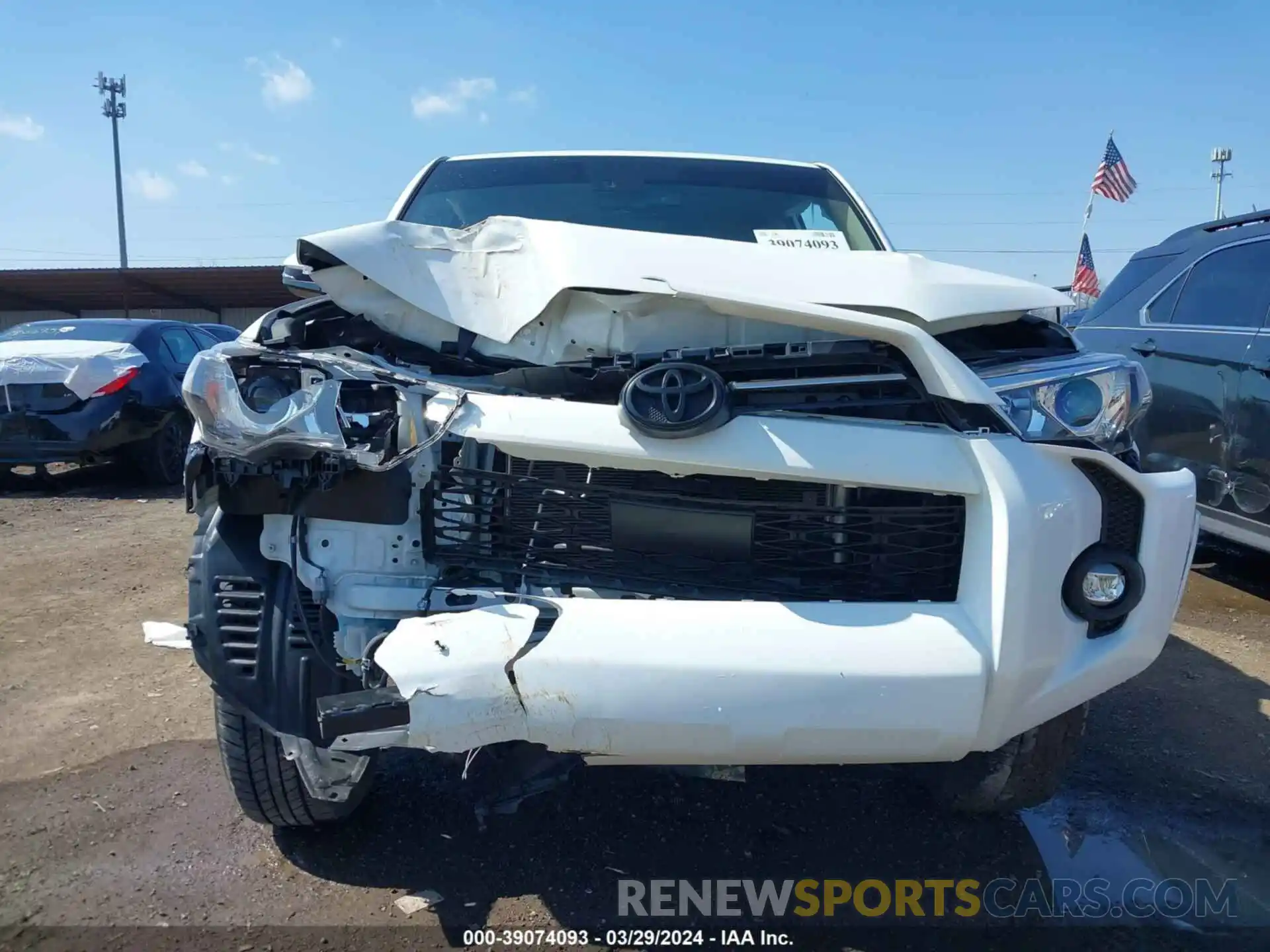 6 Photograph of a damaged car JTENU5JR0P6117049 TOYOTA 4RUNNER 2023