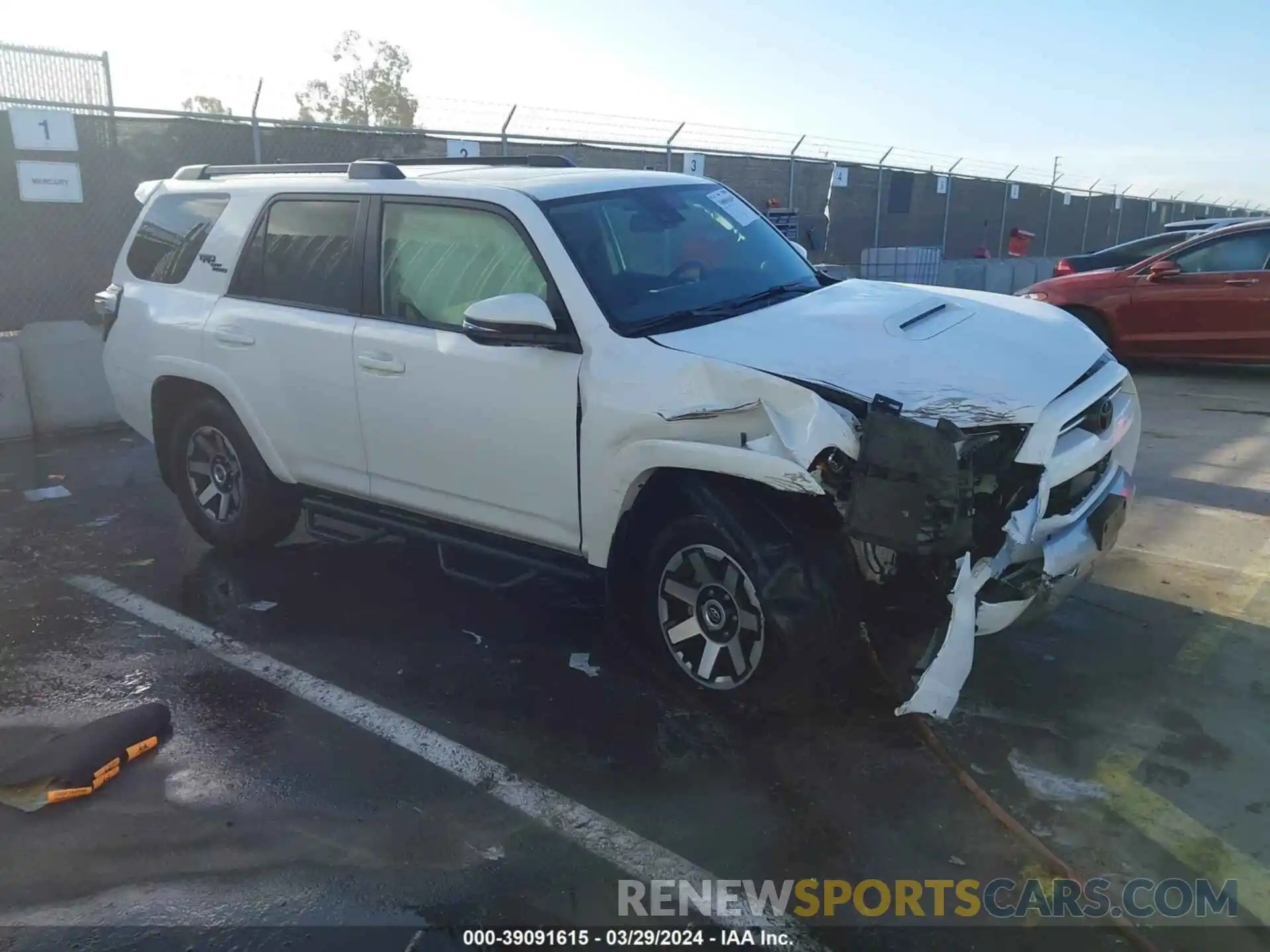 1 Photograph of a damaged car JTERU5JR3P6171253 TOYOTA 4RUNNER 2023