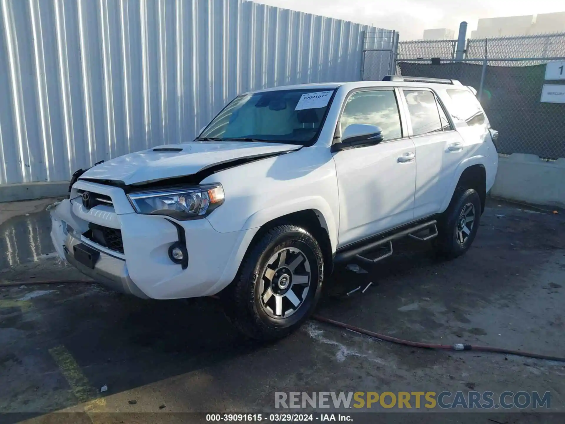 2 Photograph of a damaged car JTERU5JR3P6171253 TOYOTA 4RUNNER 2023