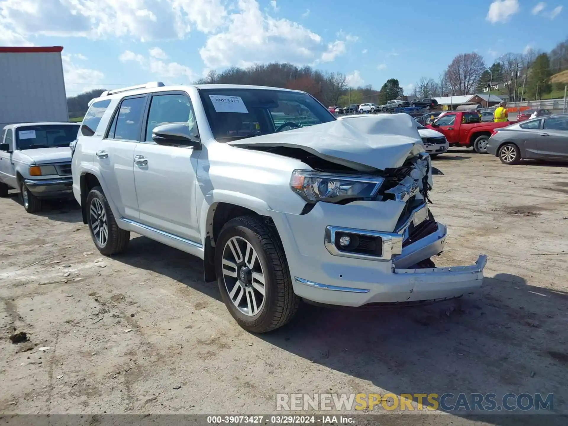 1 Photograph of a damaged car JTEKU5JRXR6234661 TOYOTA 4RUNNER 2024