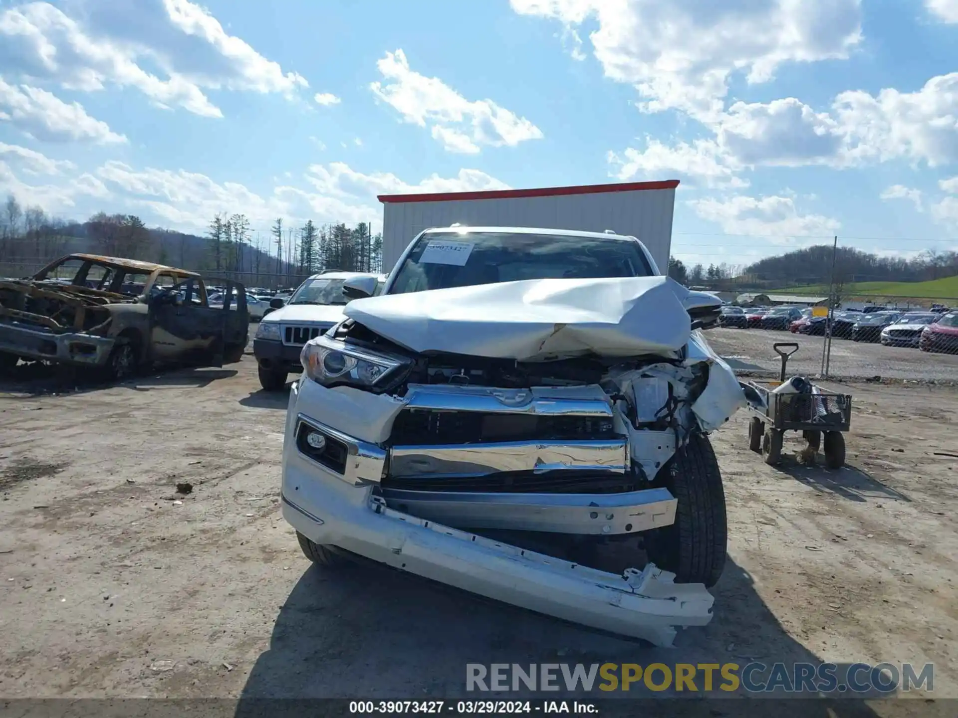 11 Photograph of a damaged car JTEKU5JRXR6234661 TOYOTA 4RUNNER 2024