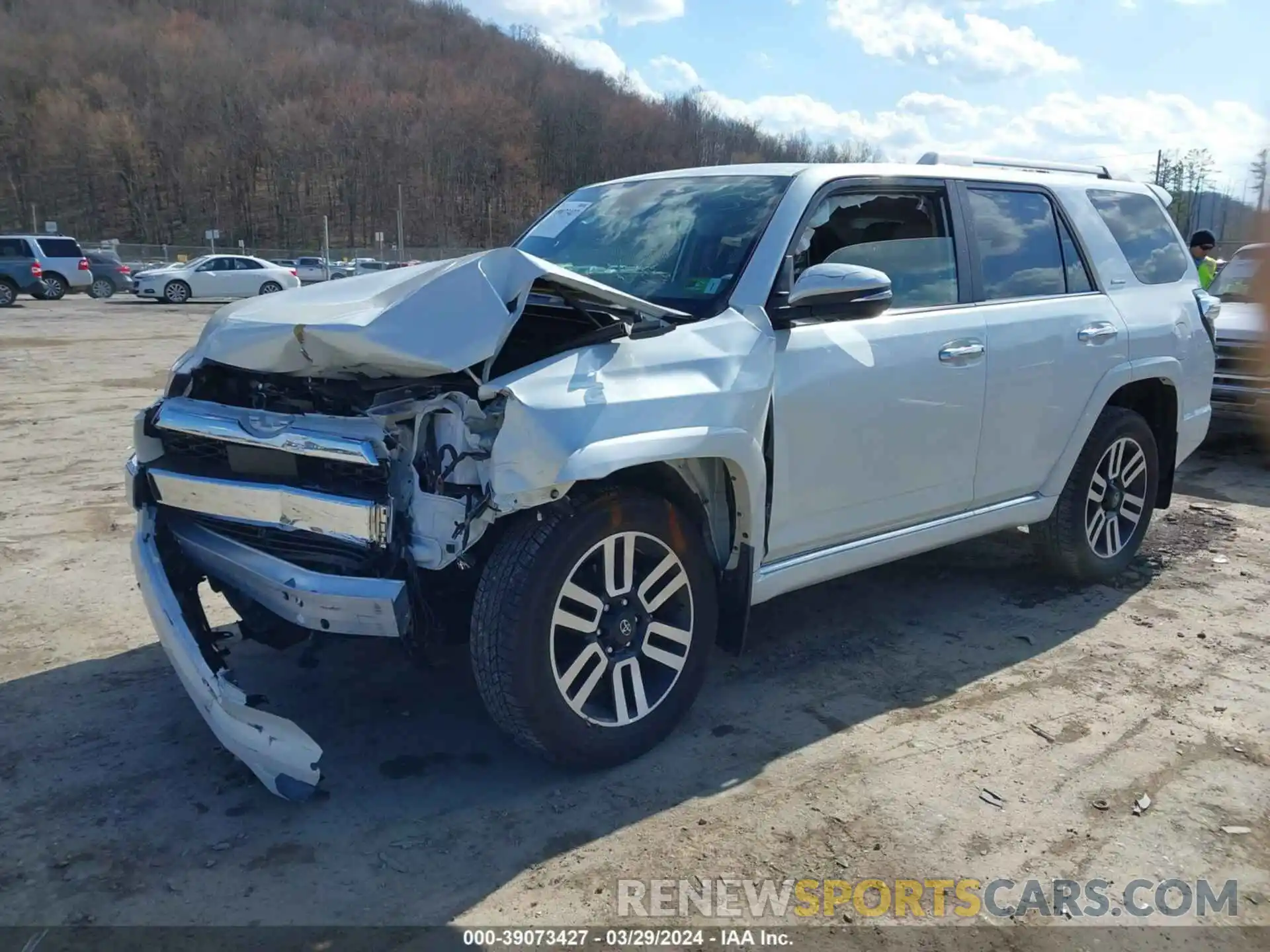 2 Photograph of a damaged car JTEKU5JRXR6234661 TOYOTA 4RUNNER 2024