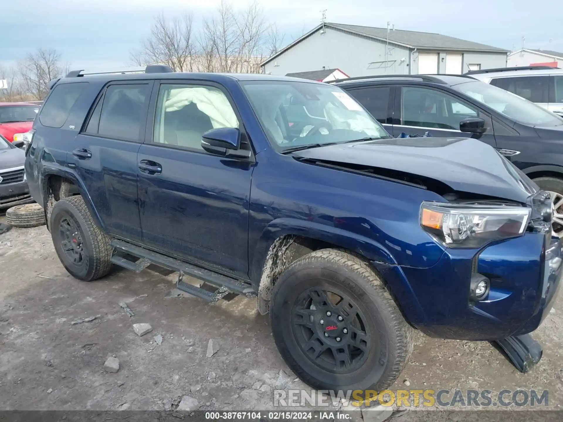 13 Фотография поврежденного автомобиля JTENU5JR1R6224341 TOYOTA 4RUNNER 2024