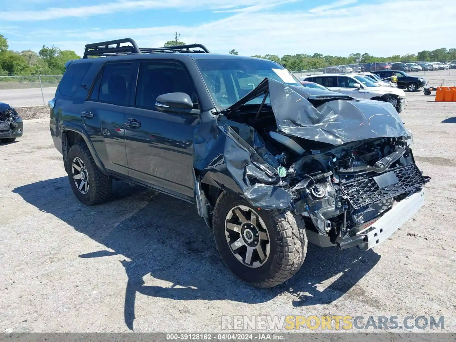 1 Photograph of a damaged car JTERU5JR3R6213245 TOYOTA 4RUNNER 2024