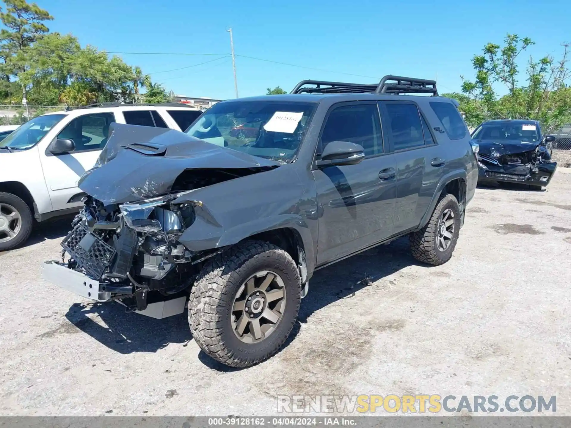 2 Photograph of a damaged car JTERU5JR3R6213245 TOYOTA 4RUNNER 2024