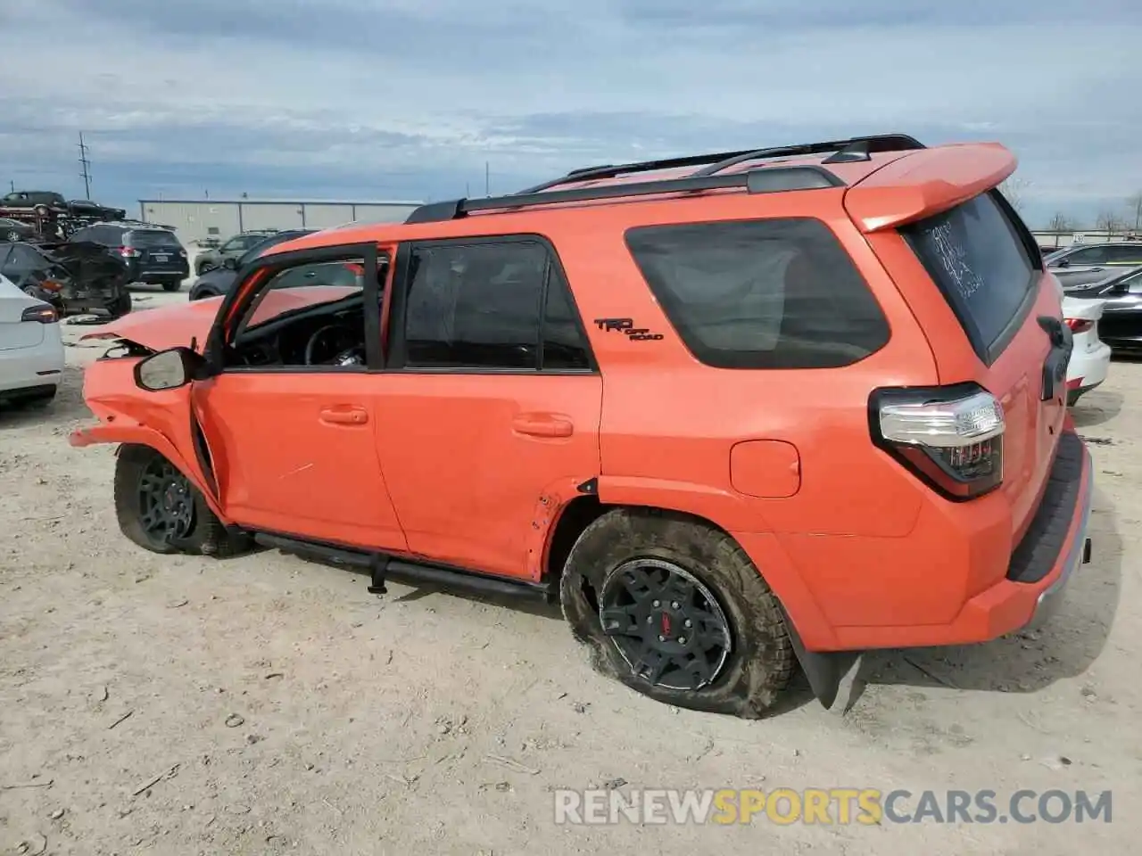 2 Photograph of a damaged car JTERU5JR9R6217557 TOYOTA 4RUNNER 2024