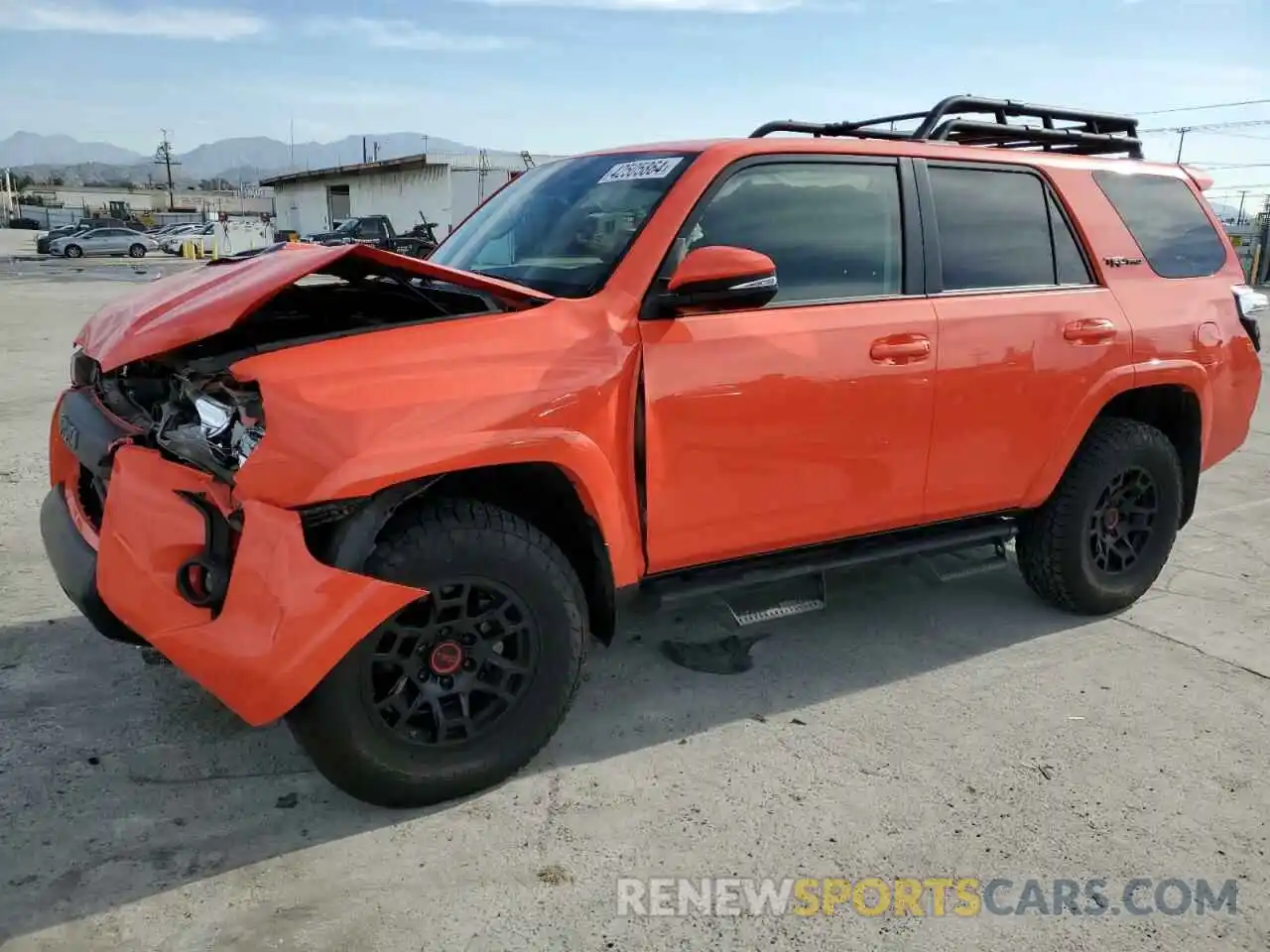 1 Photograph of a damaged car JTELU5JR4P6119734 TOYOTA 4RUNNER SE 2023