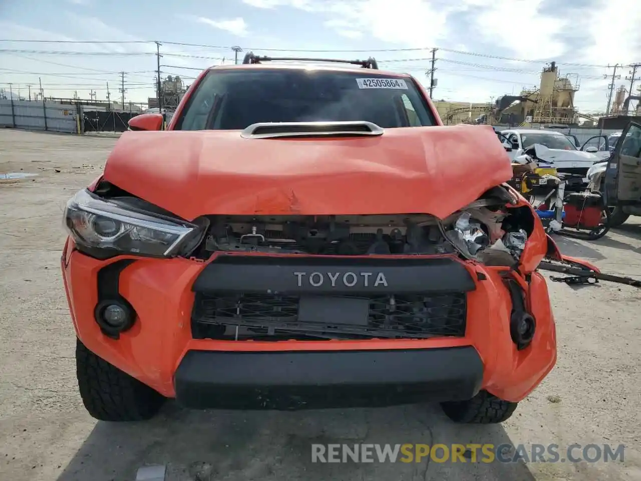 5 Photograph of a damaged car JTELU5JR4P6119734 TOYOTA 4RUNNER SE 2023