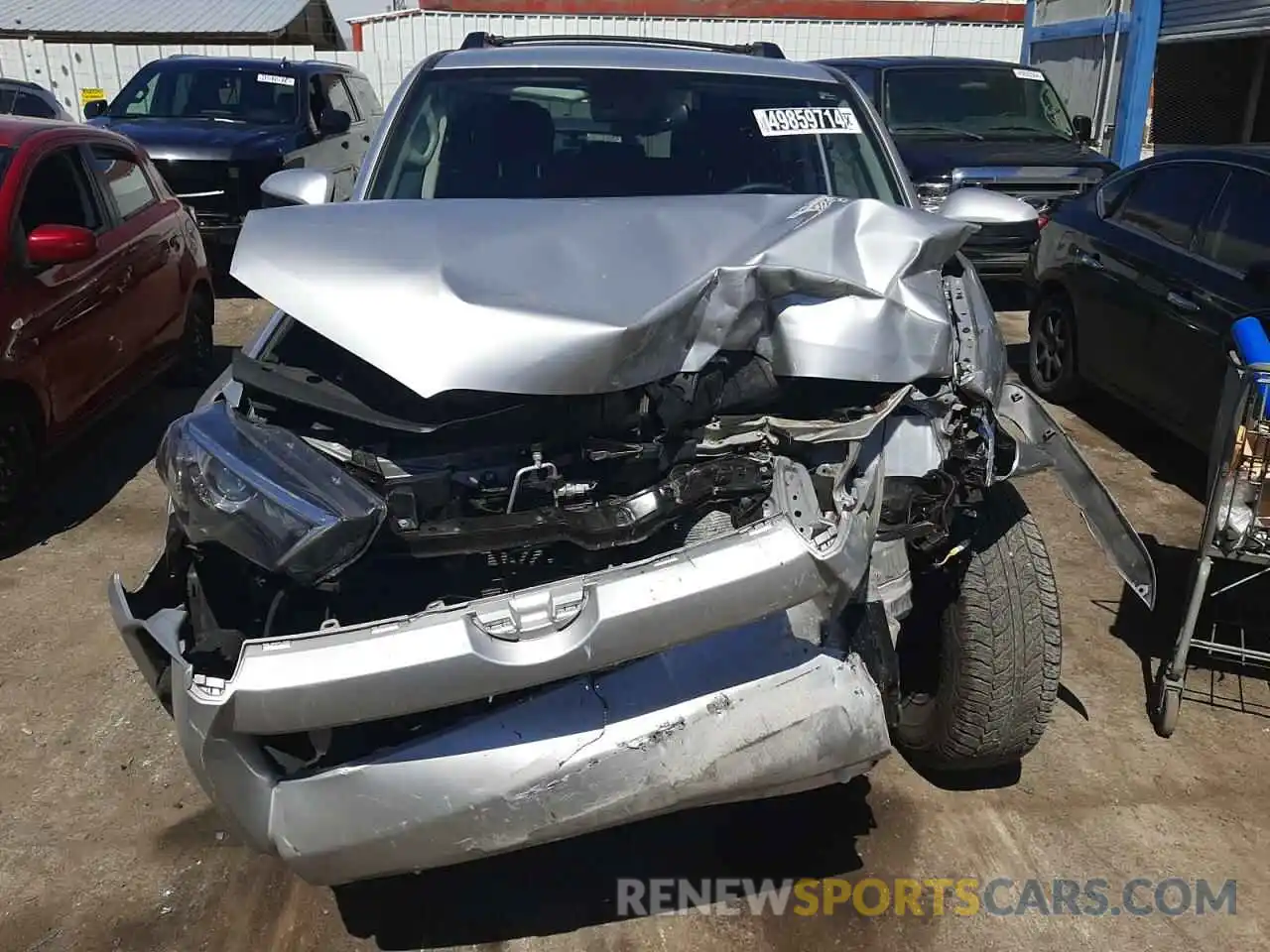 5 Photograph of a damaged car JTEMU5JR3P6190363 TOYOTA 4RUNNER SE 2023