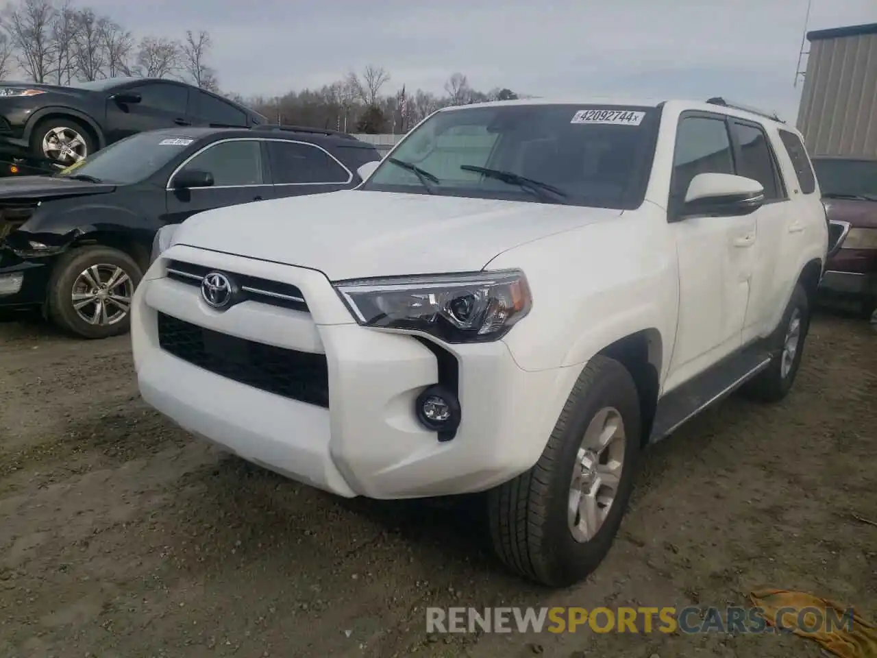 1 Photograph of a damaged car JTENU5JR0P6199753 TOYOTA 4RUNNER SE 2023