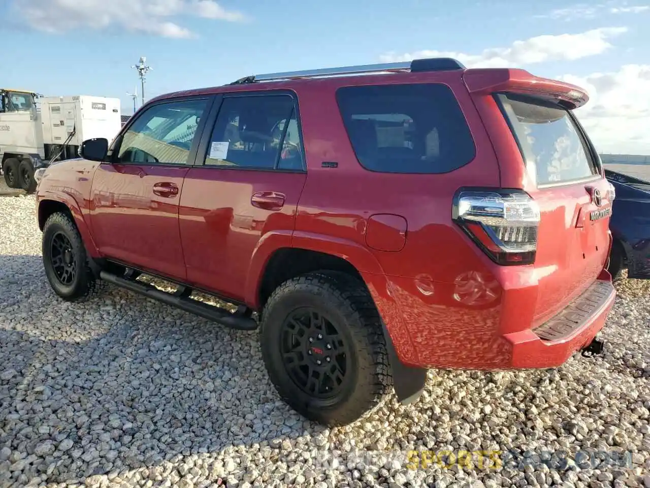 2 Photograph of a damaged car JTENU5JR1P6196358 TOYOTA 4RUNNER SE 2023