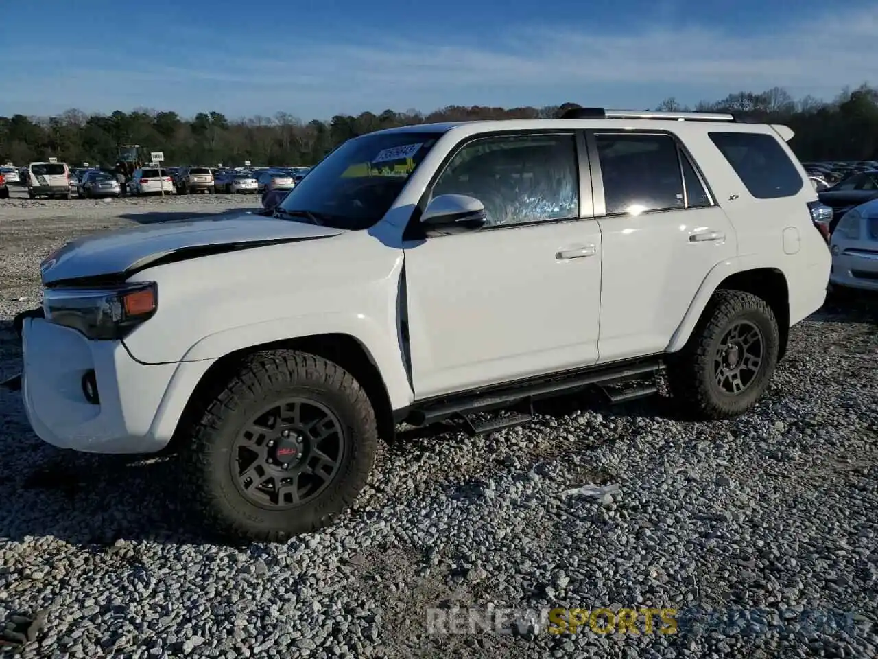 1 Фотография поврежденного автомобиля JTENU5JR2P6141191 TOYOTA 4RUNNER SE 2023