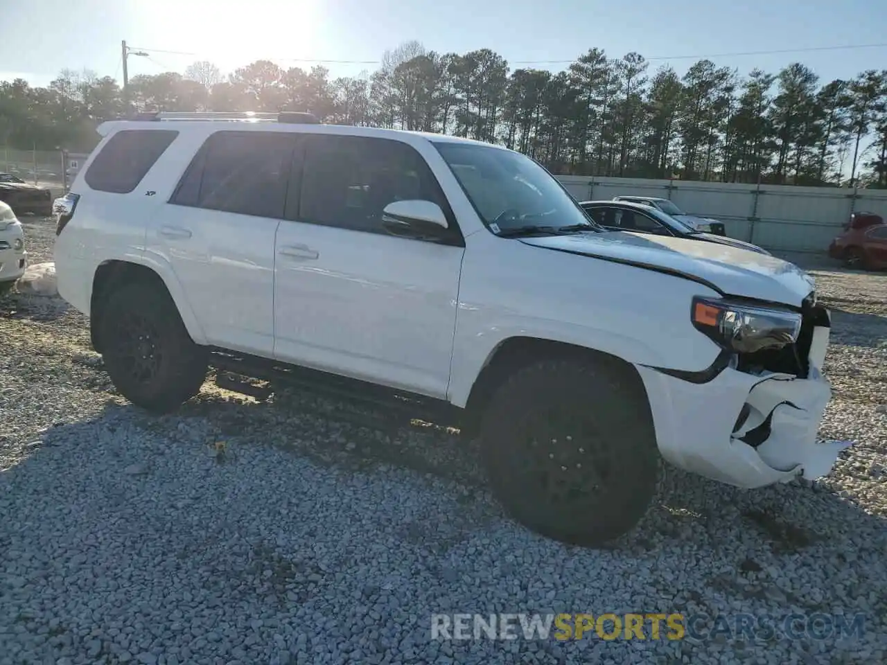 4 Photograph of a damaged car JTENU5JR2P6141191 TOYOTA 4RUNNER SE 2023