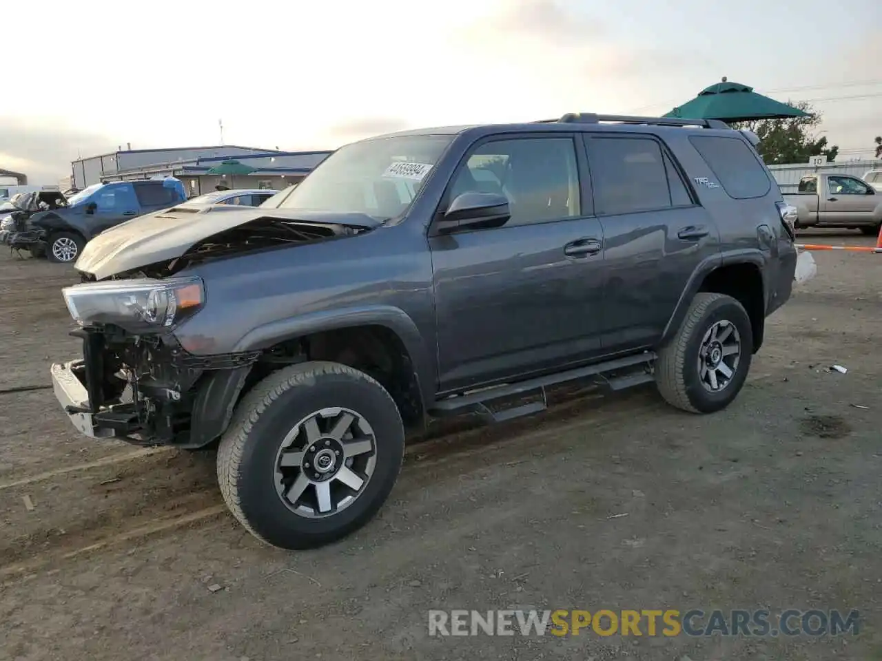 1 Photograph of a damaged car JTEPU5JRXP6165957 TOYOTA 4RUNNER SE 2023