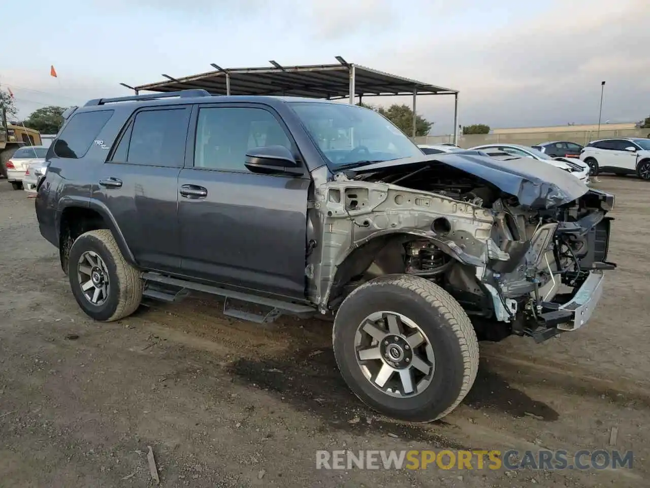 4 Photograph of a damaged car JTEPU5JRXP6165957 TOYOTA 4RUNNER SE 2023