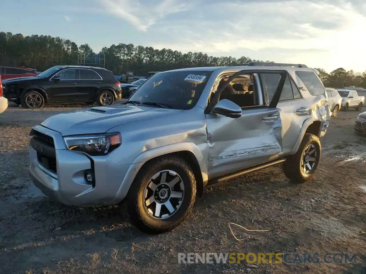 1 Photograph of a damaged car JTERU5JR3P6149351 TOYOTA 4RUNNER SE 2023