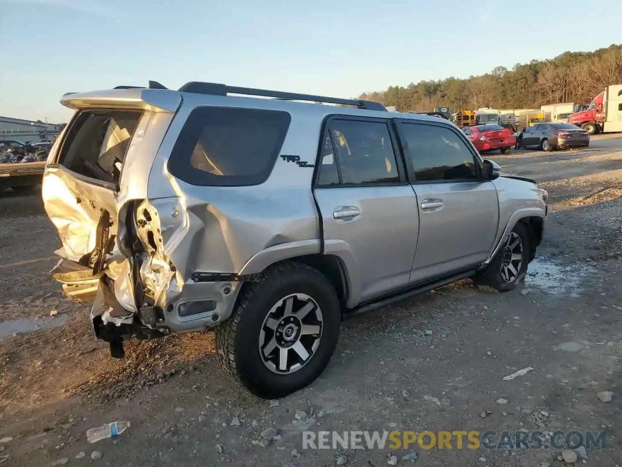 3 Photograph of a damaged car JTERU5JR3P6149351 TOYOTA 4RUNNER SE 2023