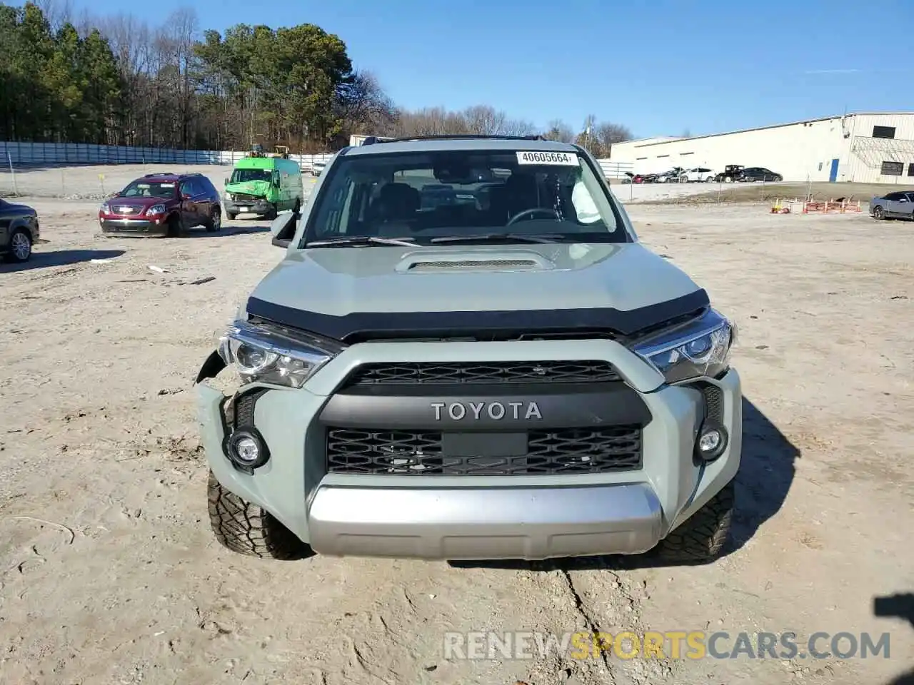 5 Photograph of a damaged car JTERU5JR4P6142246 TOYOTA 4RUNNER SE 2023