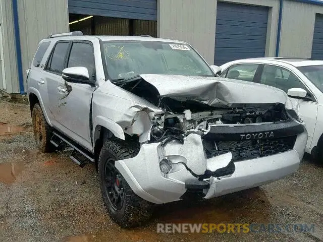 1 Photograph of a damaged car JTEBU5JR0K5623997 TOYOTA 4RUNNER SR 2019