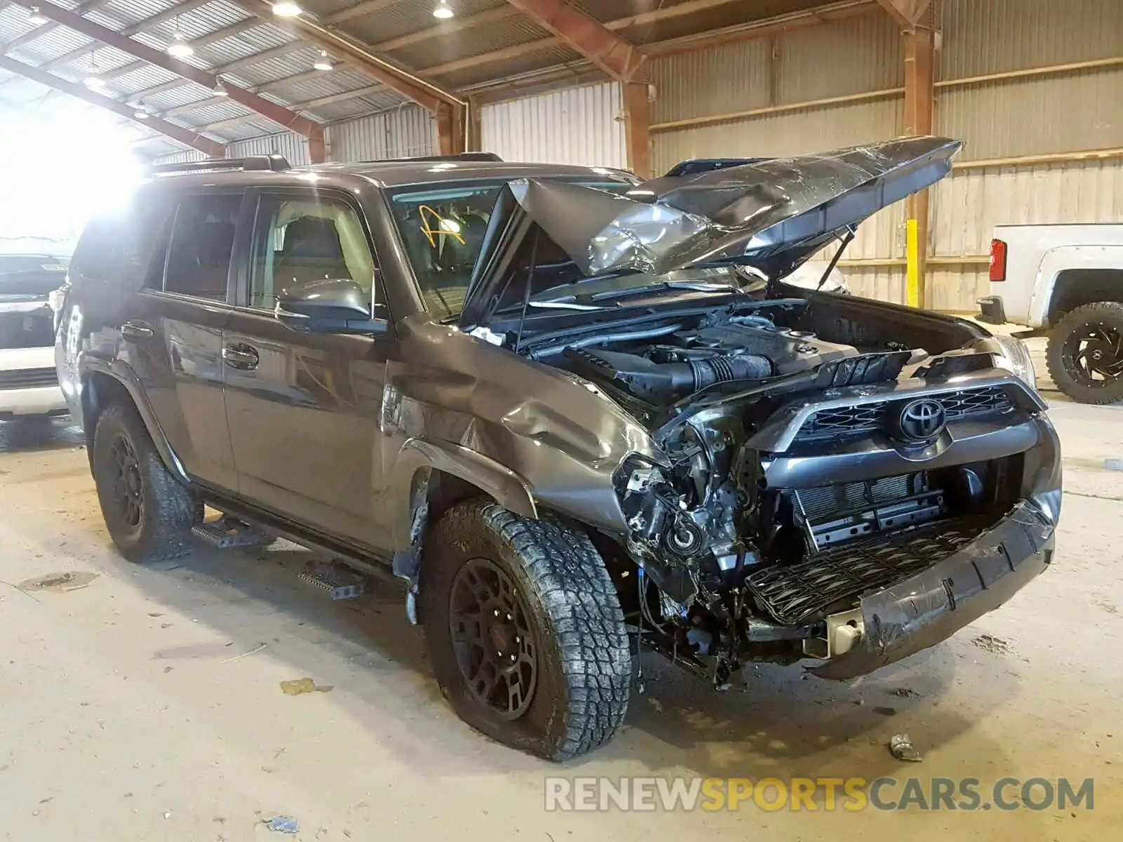 1 Photograph of a damaged car JTEBU5JR0K5647376 TOYOTA 4RUNNER SR 2019