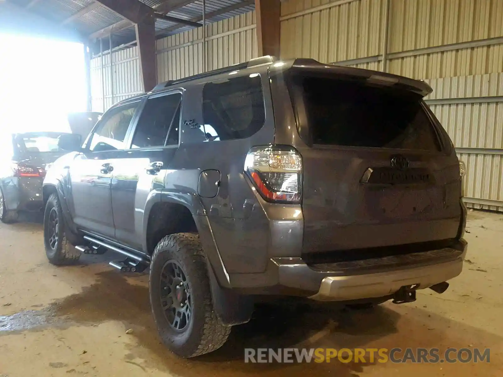 3 Photograph of a damaged car JTEBU5JR0K5647376 TOYOTA 4RUNNER SR 2019