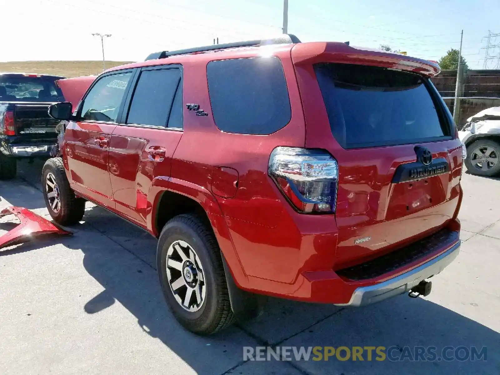 3 Photograph of a damaged car JTEBU5JR0K5650777 TOYOTA 4RUNNER SR 2019