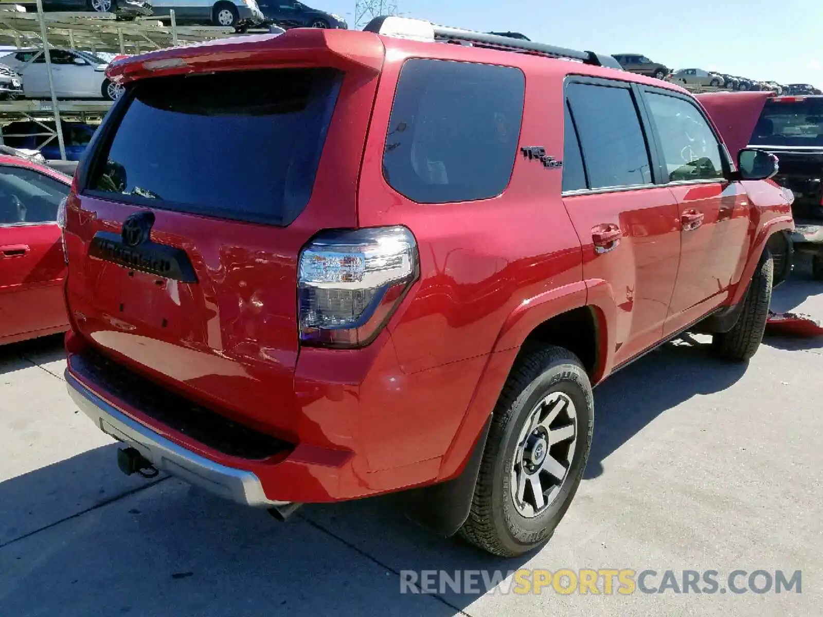 4 Photograph of a damaged car JTEBU5JR0K5650777 TOYOTA 4RUNNER SR 2019